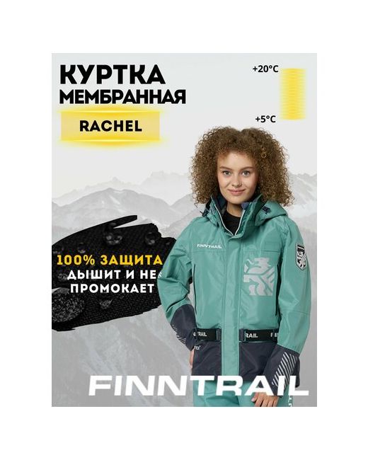 Finntrail Куртка Rachel размер бирюзовый