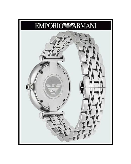 Emporio Armani Наручные часы Retro серебряный