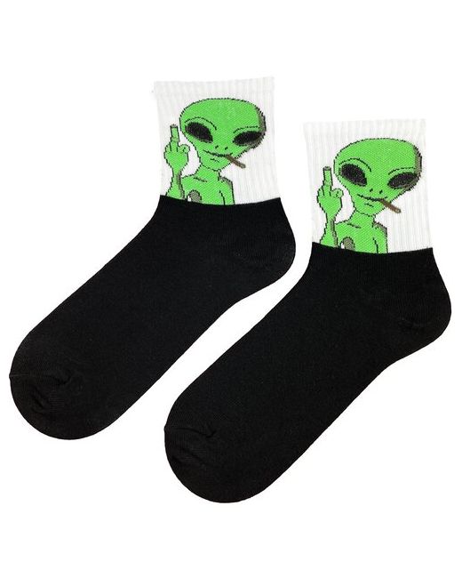 Country Socks Носки размер 42 черный зеленый