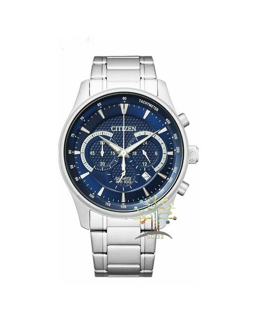 Citizen Наручные часы AN8190-51L синий серебряный