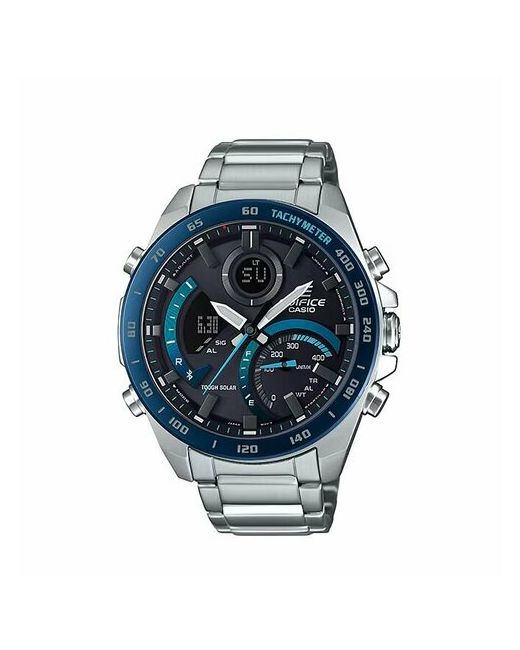 Casio Наручные часы синий серебряный