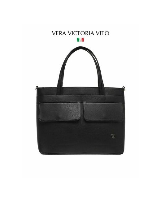 Vera Victoria Vito Сумка тоут серебряный черный