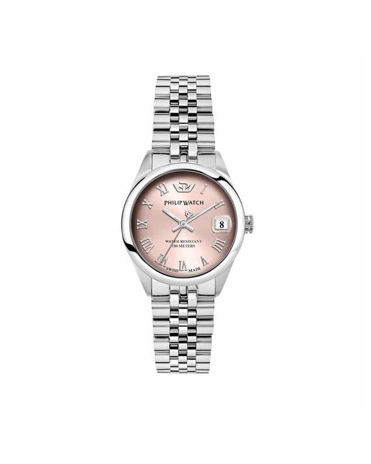 Philip Watch Наручные часы R8253597622 серебряный розовый