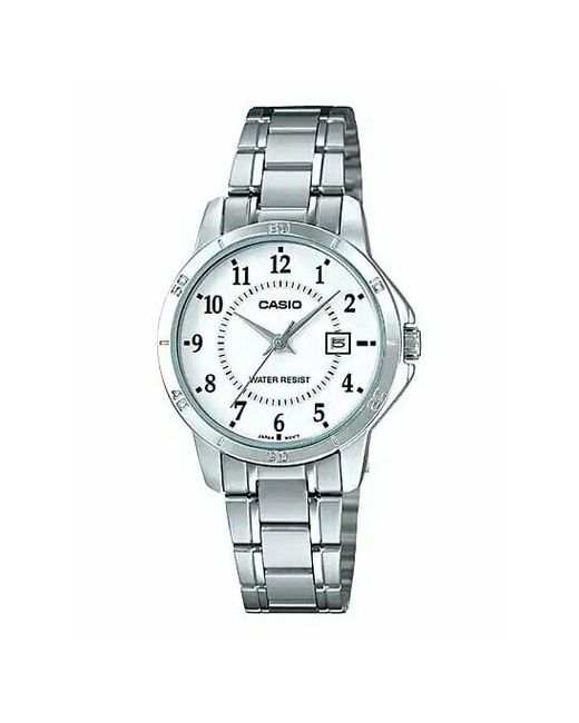 Casio Наручные часы LTP-V004D-7B белый серебряный
