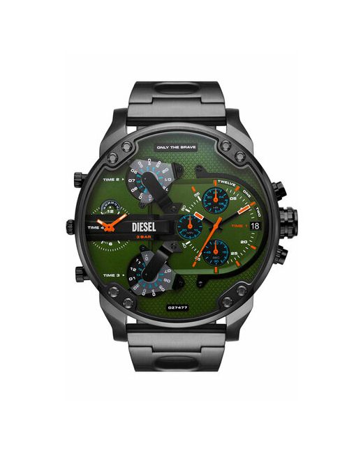 Diesel Наручные часы Mr. Daddy 2.0 черный зеленый