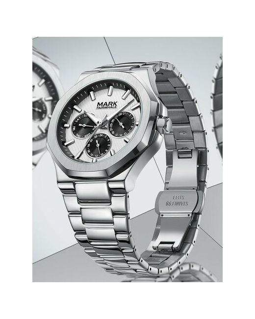 Fairwhale Наручные часы FW5890S1WHITE черный серебряный