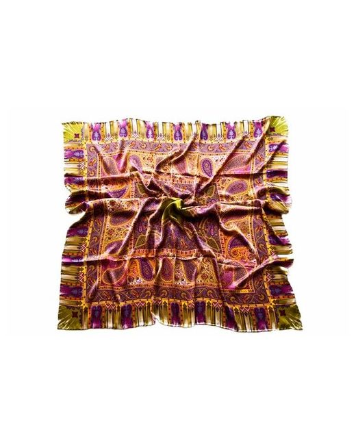 Tranini Платок 105х105 см лиловый фиолетовый