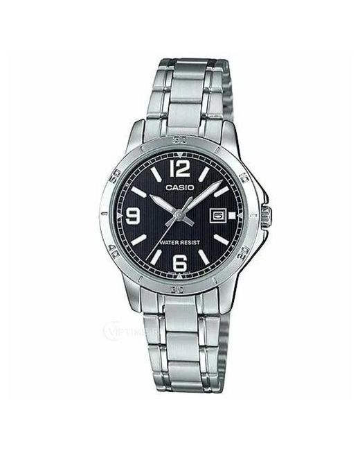 Casio Наручные часы Collection LTP-V004D-1B2 серебряный черный