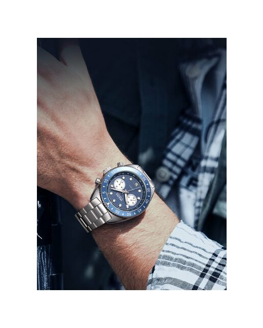 Fairwhale Наручные часы FW5910BLUE синий серебряный