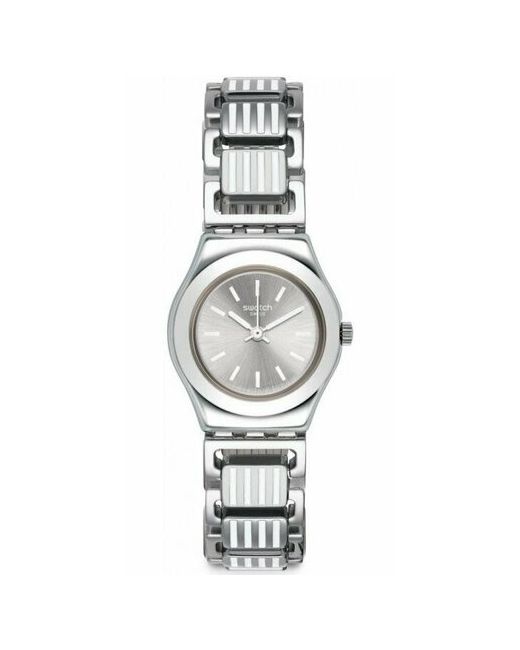 Swatch Наручные часы серебряный белый