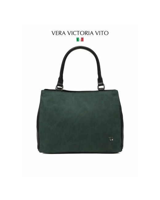 Vera Victoria Vito Сумка шоппер черный зеленый