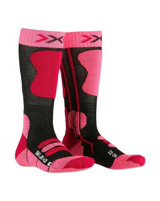 X-Bionic Носки размер розовый черный