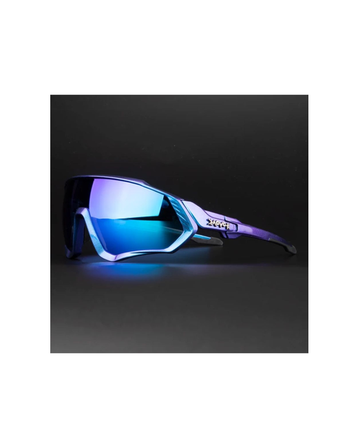 Kapvoe Солнцезащитные очки Очки спортивные унисекс для лыж велосипеда туризма очки/KE9408-28 синий