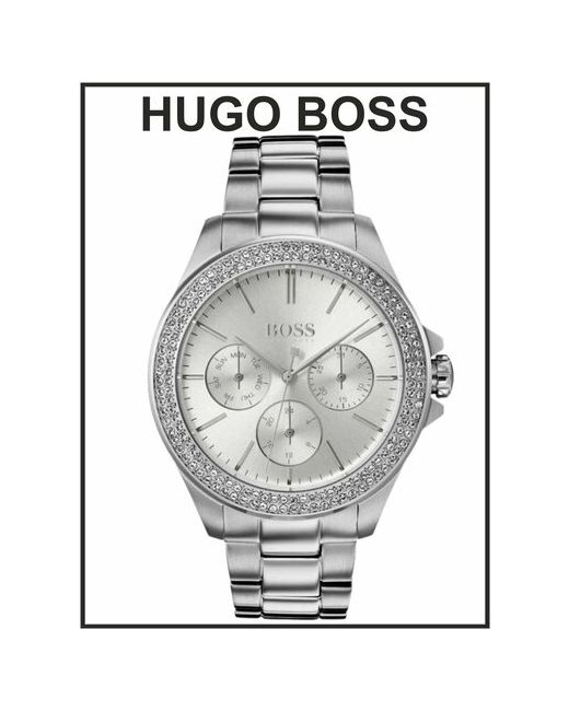Boss Наручные часы серый серебряный