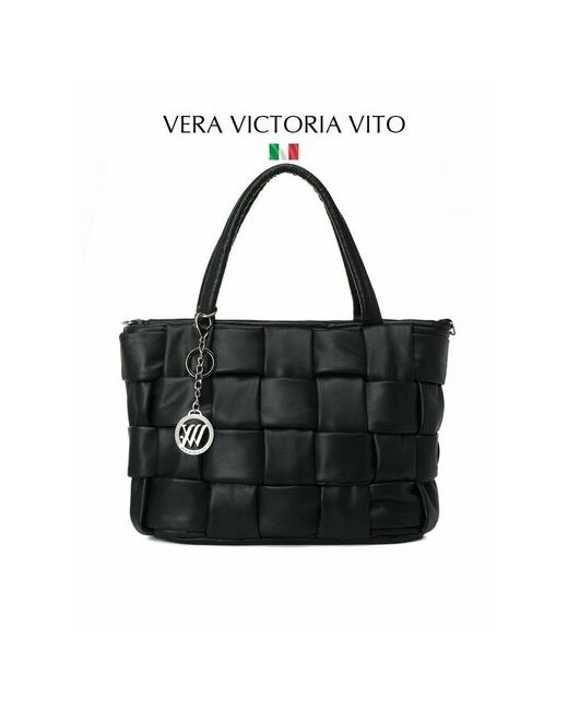 Vera Victoria Vito Сумка шоппер фактура плетеная