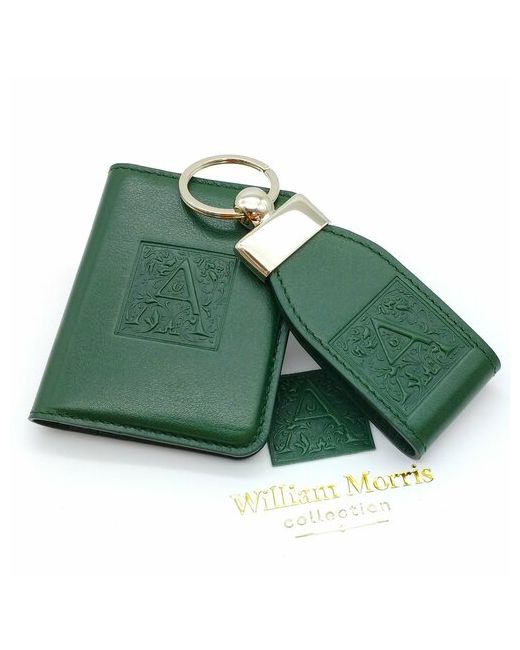 William Morris Кошелек зеленый