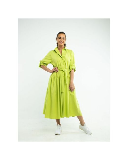 Дюто Платье размер 44-50 зеленый