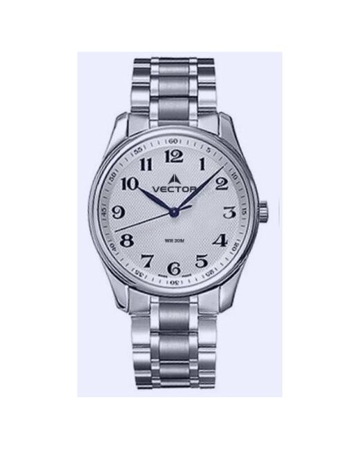 Vector Наручные часы V8-003412 белый серебряный
