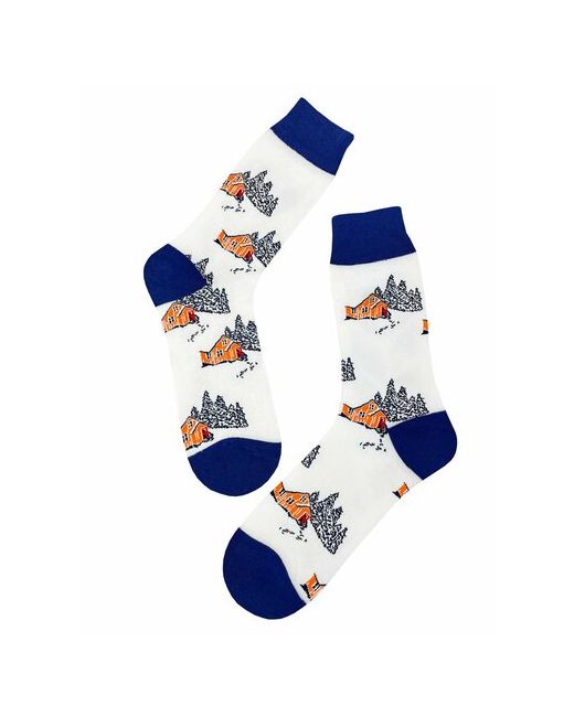 Country Socks Носки размер Универсальный оранжевый синий
