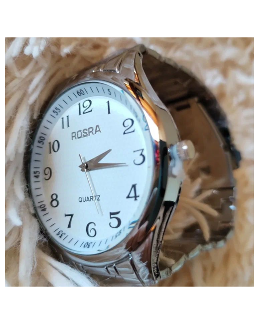 Grandtur Наручные часы ROSRA White кварцевые Нержавеющая сталь белый