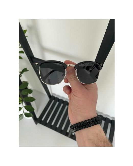 Own Accessories Солнцезащитные очки черный серебряный