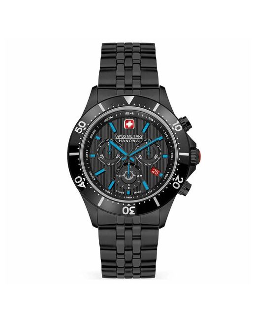 Swiss Military Hanowa Наручные часы SMWGI2100730 черный голубой