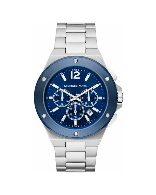 Michael Kors Наручные часы серебряный синий