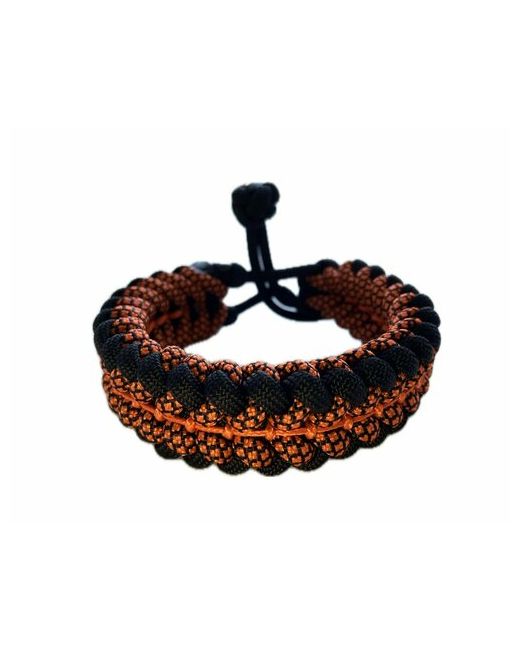 Sunny Street Славянский оберег плетеный браслет Блэк Оранж 1 шт. размер 7.5 см диаметр 7 оранжевый черный