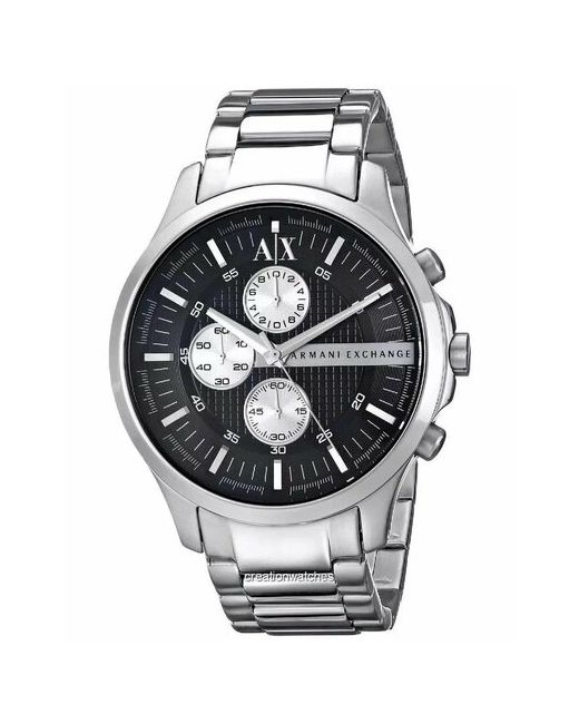 Armani Exchange Наручные часы Hampton серебряный черный