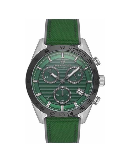Sergio Tacchini Наручные часы черный зеленый
