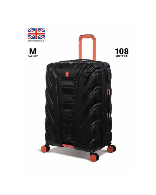 IT Luggage Чемодан 108 л размер оранжевый черный
