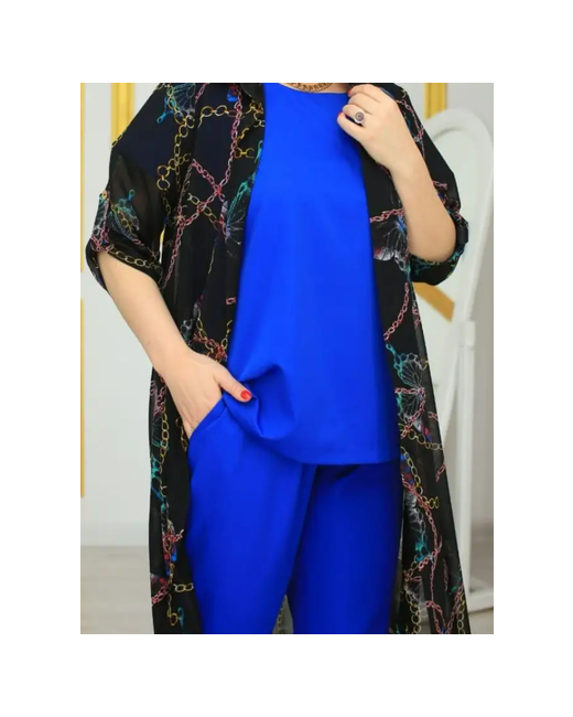 Guljan Комплект одежды размер 56 синий/черный