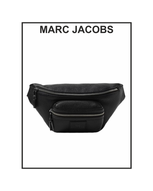 Marc Jacobs Сумка поясная 2R3HBB028H02-Black фактура зернистая