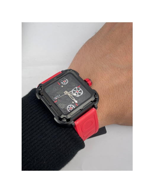 Khan Premium Наручные часы ON3831 красный черный