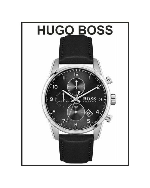 Boss Наручные часы черный серебряный