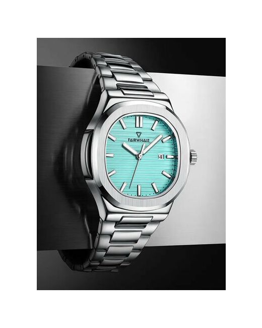 Fairwhale Наручные часы FW5610S4AZURE белый серебряный