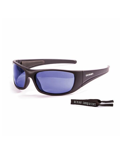 Ocean Солнцезащитные очки Bermuda Matt Black Revo Blue Polarized lenses черный