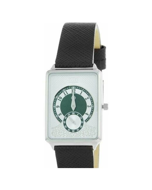 Учз Наручные часы 3072L-4 серебряный зеленый
