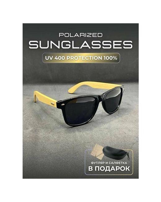 RRR Optics Солнцезащитные очки черный желтый