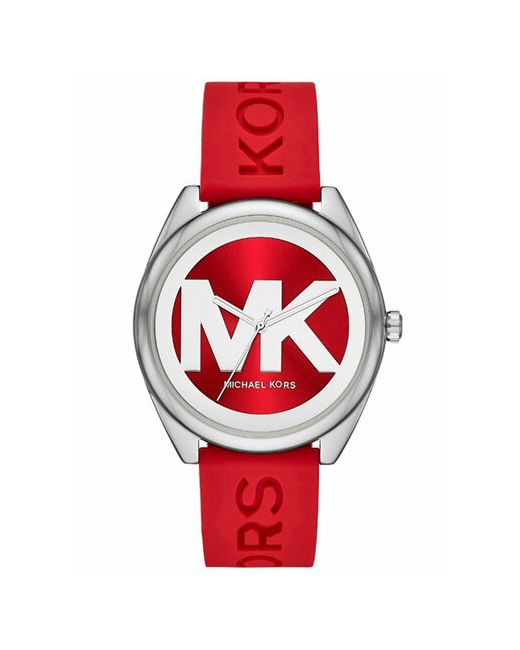 Michael Kors Наручные часы серебряный красный