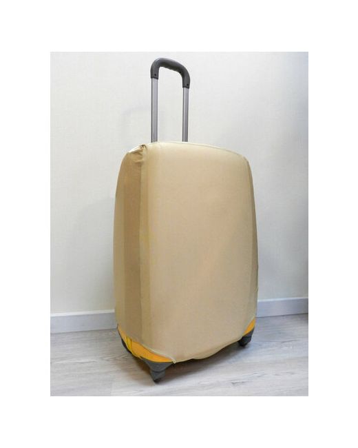 Гранд Багаж Чехол для чемодана желтый горчичный