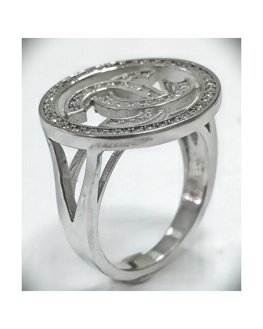 Эстерелла Перстень серебро 925 проба родирование фианит размер 16.5
