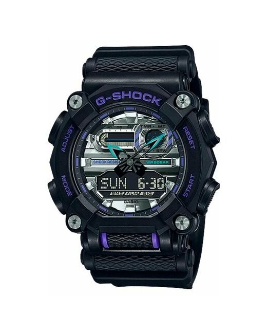 Casio Наручные часы фиолетовый черный