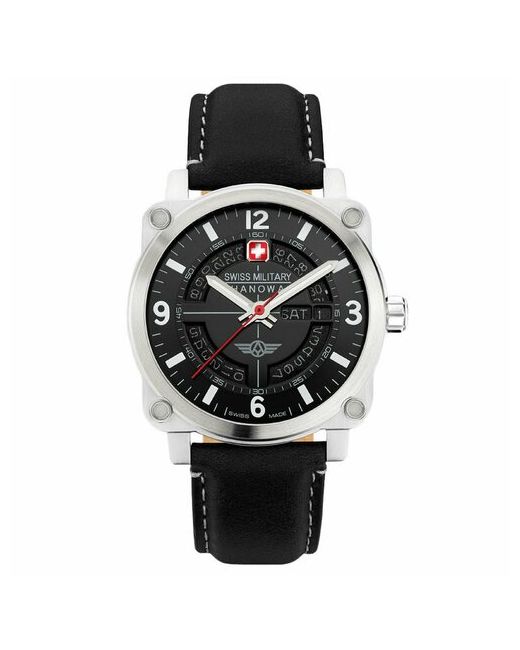 Swiss Military Hanowa Наручные часы SMWGB2101101 черный серебряный
