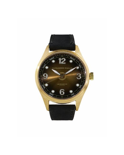Alexander Diagan Наручные часы 1600SUPERJETblack черный