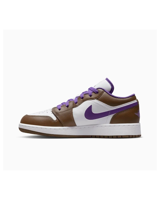 Nike Кроссовки полнота B размер 6Y CM фиолетовый белый