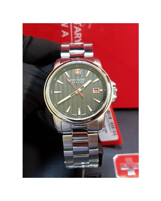 Swiss Military Hanowa Наручные часы SMWGH7001005 серебряный черный