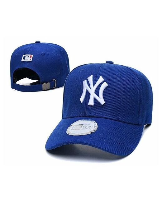 Без бренда Бейсболка NY размер 55/60 синий