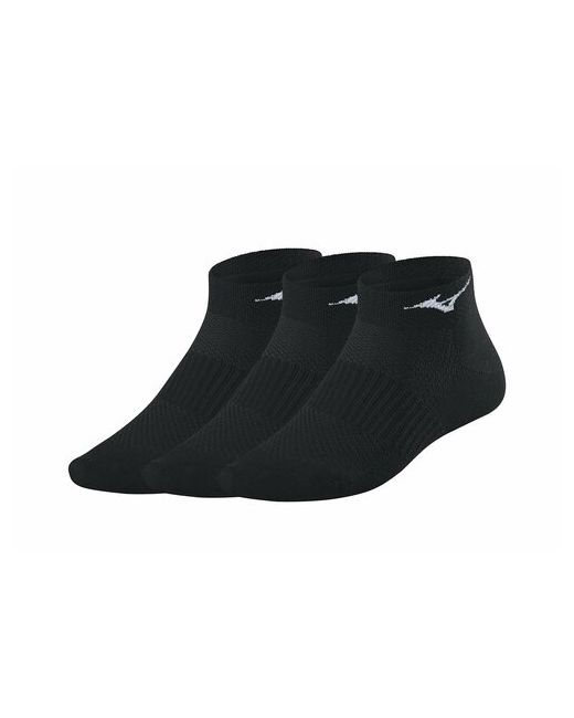 Mizuno Носки Training Mid 3P Socks 3 пары размер US4.0-5.5 EU35-37 черный