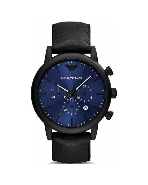 Emporio Armani Наручные часы черный синий